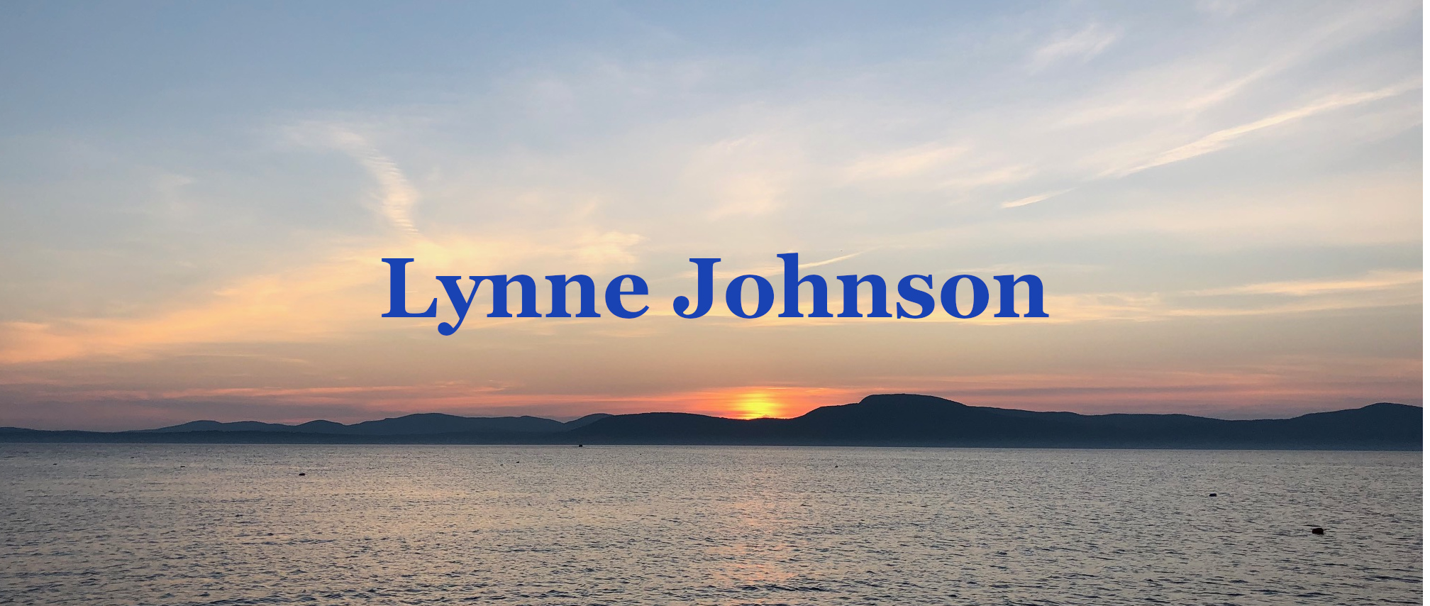 lynne johnson sunset website